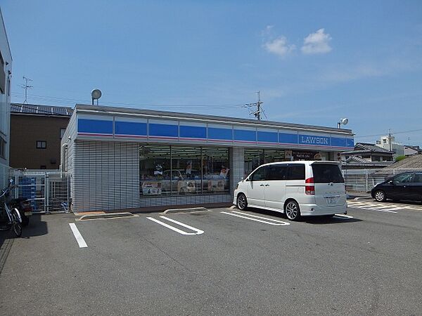 画像27:ローソン藤井寺西古室店(コンビニ)まで496m