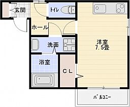 セジュール・エル・グリーン  ｜ 大阪府柏原市本郷４丁目（賃貸アパート1R・2階・24.64㎡） その2