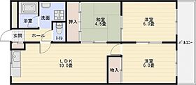 エコーハイツ2 203号室 ｜ 大阪府柏原市平野１丁目1-1（賃貸マンション3LDK・2階・60.00㎡） その2