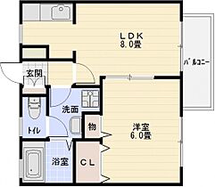 ドリーム5　C棟 103号室 ｜ 大阪府柏原市太平寺１丁目8-44（賃貸アパート1LDK・1階・36.50㎡） その2