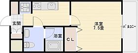 ブリューゲル  ｜ 大阪府八尾市植松町７丁目（賃貸マンション1K・3階・27.50㎡） その2