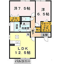 グランシャリオ萱振B棟  ｜ 大阪府八尾市萱振町１丁目7-1（賃貸アパート2LDK・1階・62.40㎡） その2