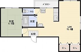 ノーブル国分  ｜ 大阪府柏原市旭ケ丘３丁目1-43（賃貸マンション1LDK・1階・44.00㎡） その2