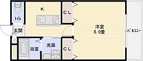 ｍ＆ｍステータス國分  ｜ 大阪府柏原市国分本町１丁目8-24（賃貸マンション1K・3階・27.00㎡） その2