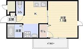 メゾンエトワール  ｜ 大阪府柏原市国分本町７丁目（賃貸マンション1K・3階・27.00㎡） その2