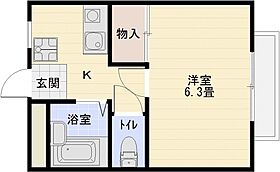 マンションえびす 201号室 ｜ 大阪府柏原市国分本町７丁目10-33（賃貸マンション1K・2階・24.00㎡） その2