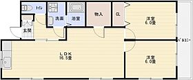 サンメイト  ｜ 大阪府柏原市国分西２丁目（賃貸マンション2LDK・1階・58.00㎡） その2