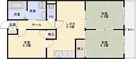 パールハイツ21 303号室 ｜ 大阪府柏原市平野１丁目2-27（賃貸マンション3LDK・3階・60.00㎡） その2