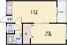 リズム柏原 3階