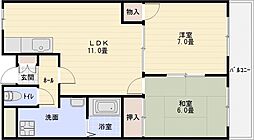 サンハイツ旭ヶ丘 2階/-