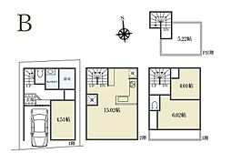 物件画像 葛飾区奥戸6丁目 売地／建築条件付き／全3区画　B号地
