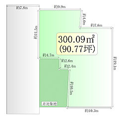 物件画像 仙台市宮城野区東仙台3丁目　建築条件無し