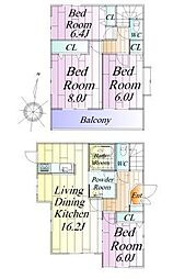 リビング/ダイニングの画像