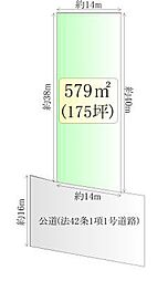 石巻市渡波字黄金浜　建築条件なし