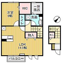 D-roomアシュラン 202 ｜ 富山県砺波市林（賃貸アパート1LDK・2階・58.80㎡） その2