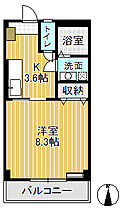 メゾン エクセル 310 ｜ 富山県高岡市戸出町2丁目（賃貸マンション1K・3階・32.00㎡） その2