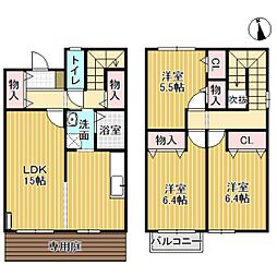間取図画像 3LDK