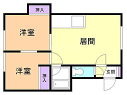 慶正ハイツ 2階
