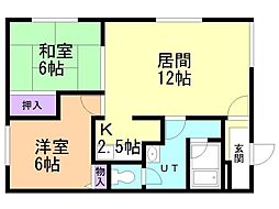 ウェルハイツ桜 2階/203