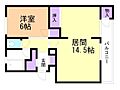 リバティア奥沢2階3.9万円