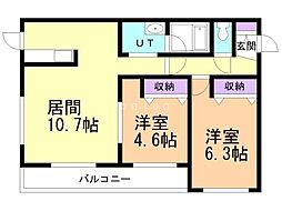 グランシャリオ 2階/201