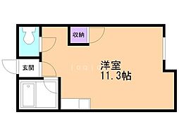 間取図画像 ワンルーム