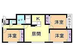 ジェネシス稲穂 2階
