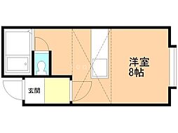 ミニハウス ワンルームの間取図画像