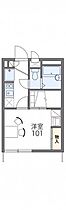 レオパレスひいらぎII 104 ｜ 広島県広島市安芸区畑賀3丁目16-21（賃貸アパート1K・1階・19.87㎡） その2