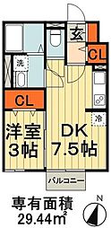 間取図画像 1DK