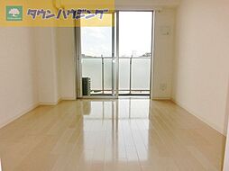 レアレジデンス稲毛 210 2階1Kのリビング/ダイニング