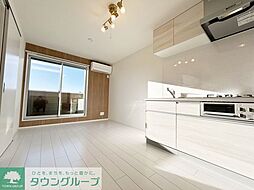 Lyk都町 B棟 201 2階1LDKのリビング/ダイニング