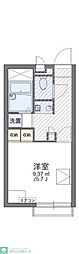 レオパレスプレミール稲毛 1Kの間取図画像