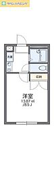 レオパレスサンライズ 1Kの間取図画像