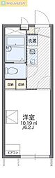レオパレスベルツ 1Kの間取図画像