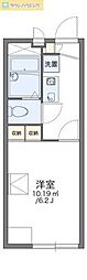 レオパレスサンヴィレッジ2 1Kの間取図画像