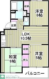 グランシャリオ船橋 3LDKの間取図画像