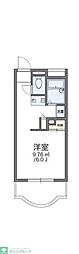 レオパレスパティオ 1Kの間取図画像