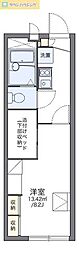 レオパレスフリーダム 1Kの間取図画像