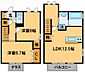 間取り：安心のALSOKホームセキュリティ搭載
