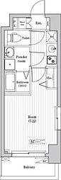 Nステージ西船橋2 1Kの間取図画像