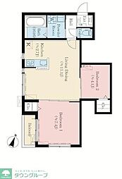 TH-Maison習志野台 2LDKの間取図画像