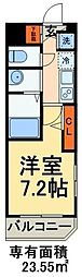 NEXTYOU 1Kの間取図画像