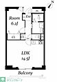 斎藤マンション3階12.7万円