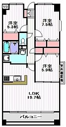 ARDERHILLS 3LDKの間取図画像