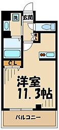 FullSail橋本 ワンルームの間取図画像