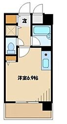 MSM町田 ワンルームの間取図画像