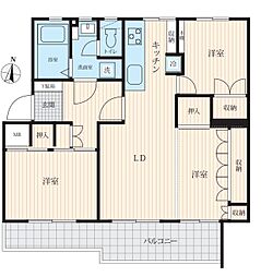物件画像 諏訪原団地2階部分