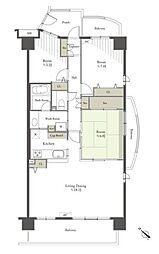 ルネグランステージ志木2 3LDKの間取図画像