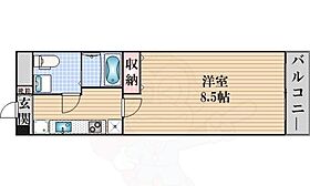 大阪府大阪市中央区和泉町１丁目（賃貸マンション1K・10階・26.35㎡） その2